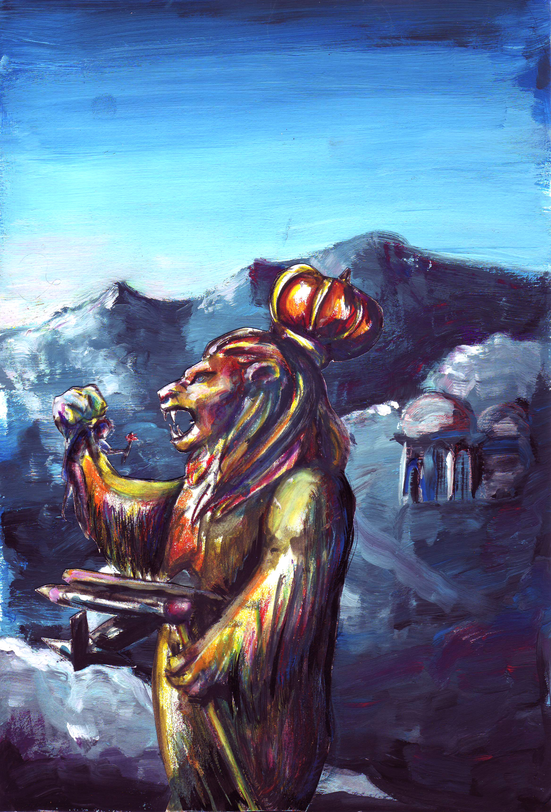 L’aviateur et le lion